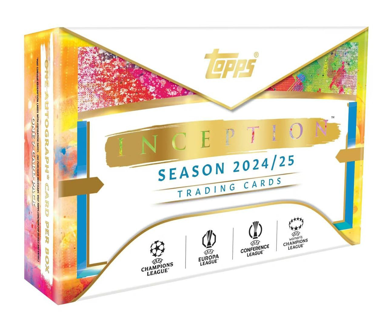 2024/25 Topps Inception UEFA Club Competitions Soccer Hobby Box
