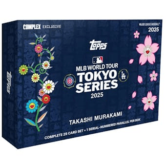 2025 Topps Baseball MLB World Tour Tokyo Series Takashi Murakami Box