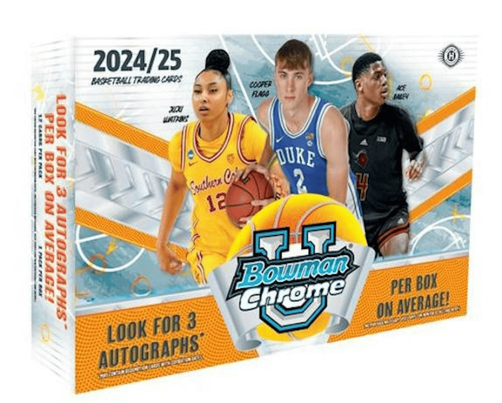 2024/25 Bowman University Chrome Basketball Breaker Delight Box