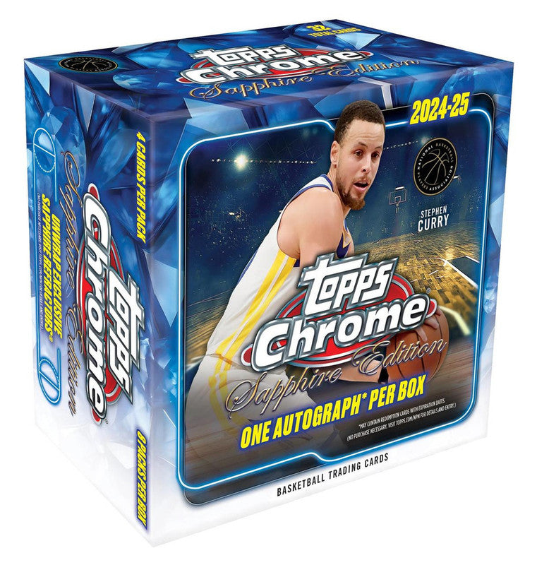 2024/25 Topps Chrome Sapphire Edition Basketball Box