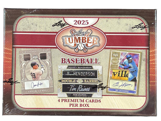 2025 Leaf Lumber Baseball Hobby Box