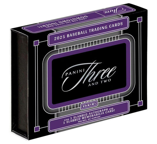 2025 Panini Three and Two Baseball Hobby Box