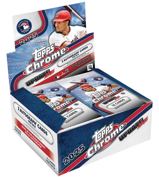 2025 Topps Chrome Update Series Baseball Hobby Jumbo Box (SALE)