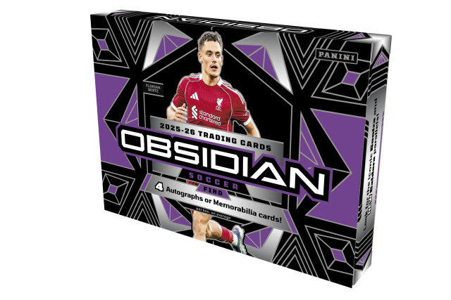 2025/26 Panini Obsidian Soccer Hobby Box (PRE-ORDER)