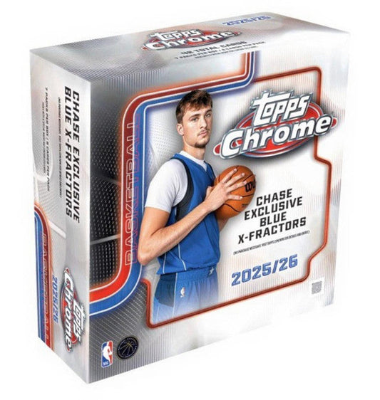 2025/26 Topps Chrome Basketball Mega Box