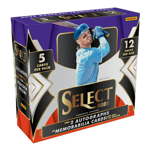 2025 Panini Select Baseball Hobby Box