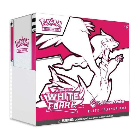 Pokemon Scarlet and Violet: White Flare Pokemon Center Elite Trainer Box
