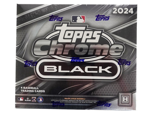 2024 Topps Chrome Black Baseball Hobby Box