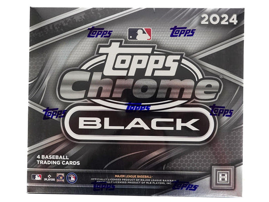 2024 Topps Chrome Black Baseball Hobby Box