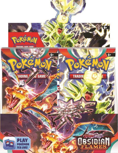 Pokemon TCG: Scarlet &amp; Violet - Obsidian Flames - Booster Box