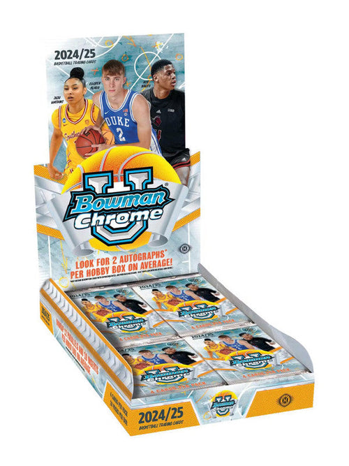 2024/25 Bowman University Chrome Basketball Hobby Box